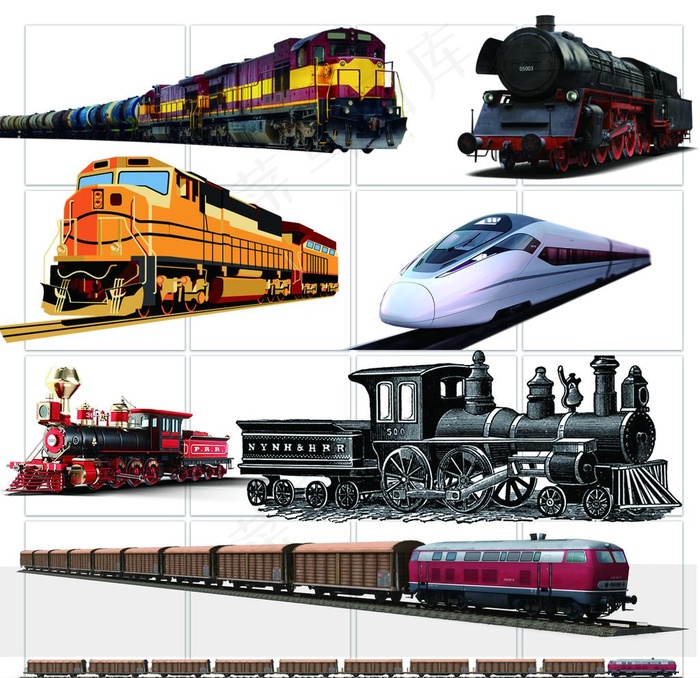 火车图片