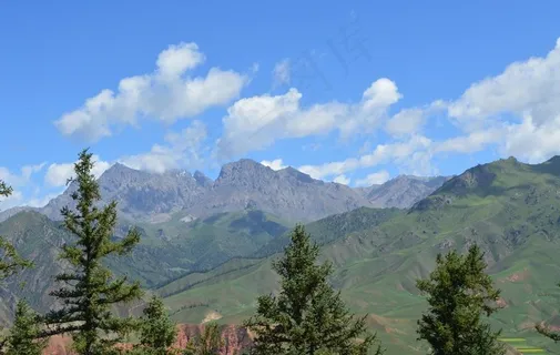 祁连山美景图片 祁连山美景图片