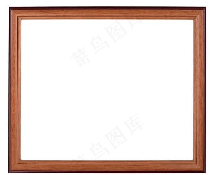 木头相框图片psd模版下载