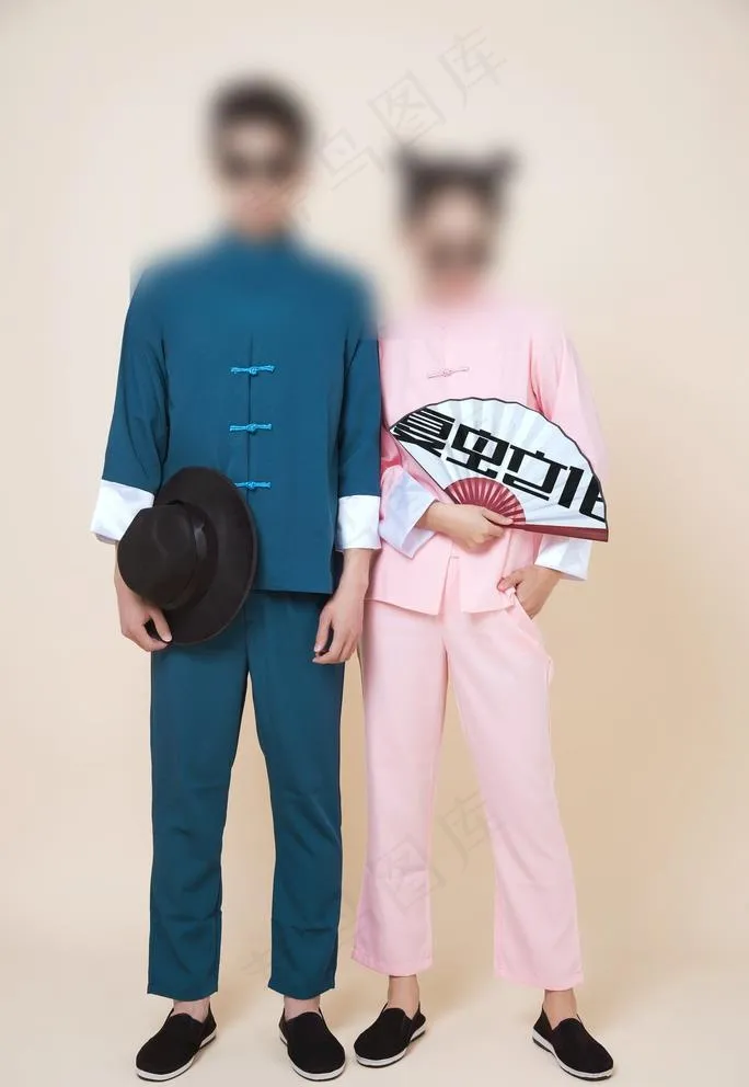 纸扇样机图片(4016X6016(DPI:300))psd模版下载