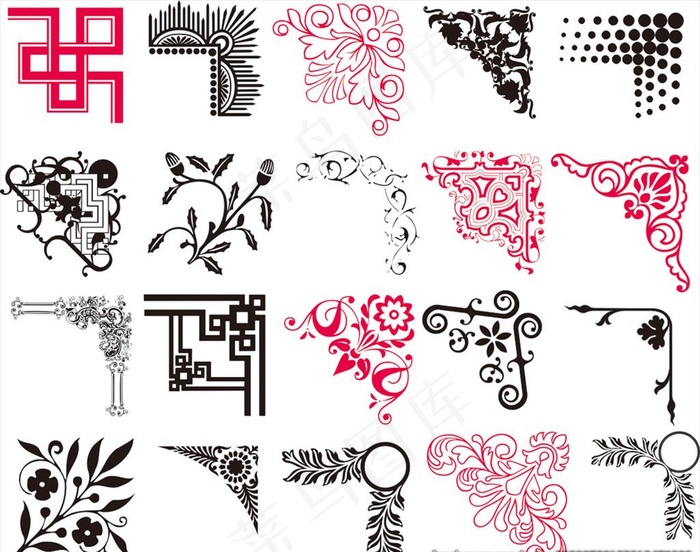 边框 花边 角花 花纹图片