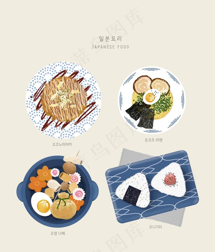 手绘美食海报图片