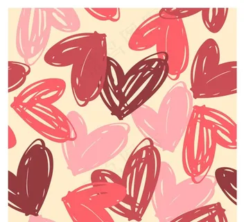 手绘涂鸦爱心图片