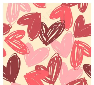 手绘涂鸦爱心图片