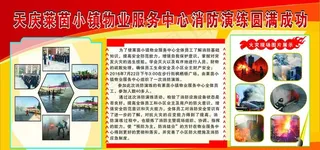 消防演练展板图片
