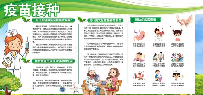 疫苗接种图片(7087X3543(DPI:72))psd模版下载