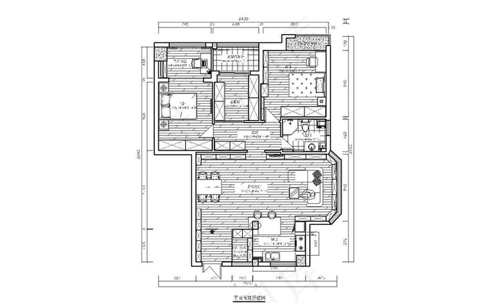 130平米房子平面图图片