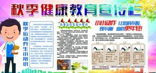 秋季健康教育 健康教图片