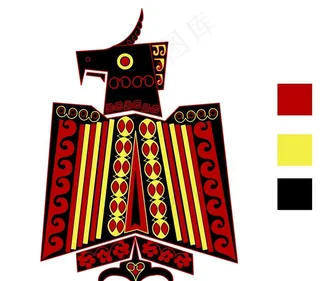 彝族漆器图形图片