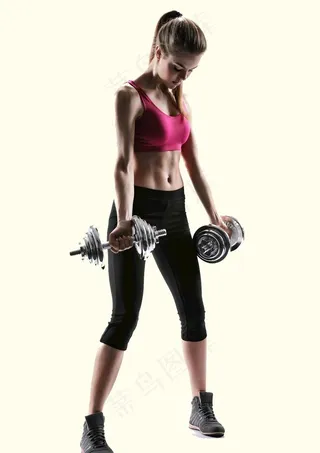 性感健身美女人物图片
