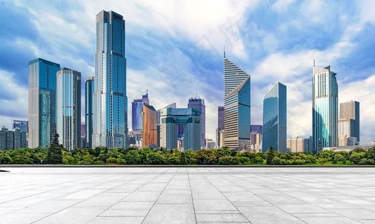 城市建筑地面背景图片