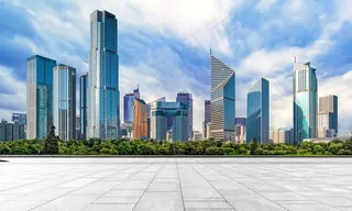 城市建筑地面背景图片