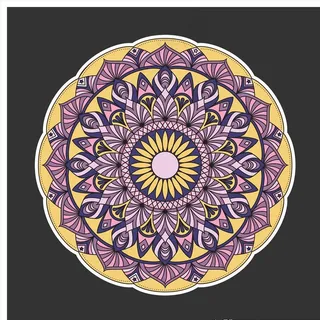 曼陀罗图案图片