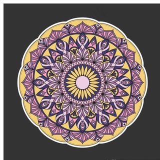 曼陀罗图案图片