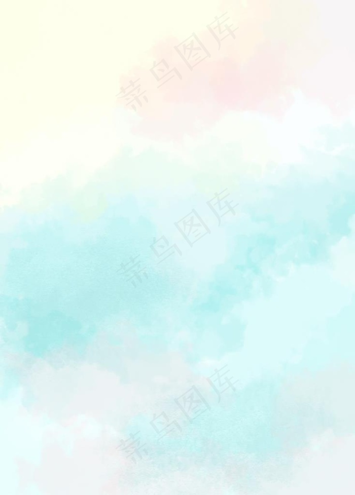 水彩背景图片psd模版下载