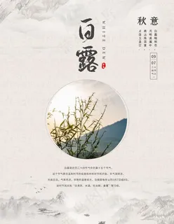 白露图片
