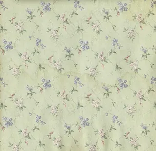 复古田园碎花图案背景图片