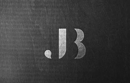 LOGO样机 纸面烫银效果图片