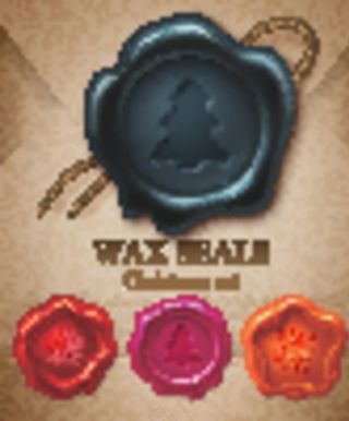 圣诞节火漆图片