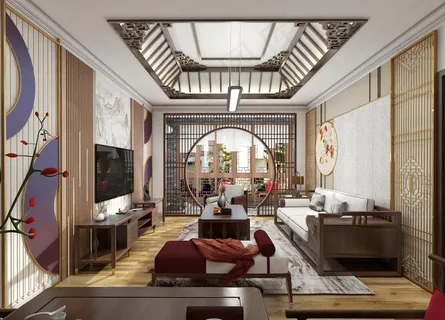 新中式客厅图片 新中式客厅图片