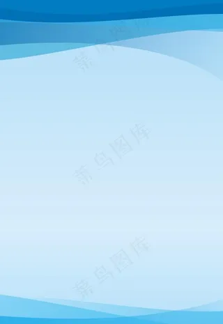 蓝色展板模板矢量图图片