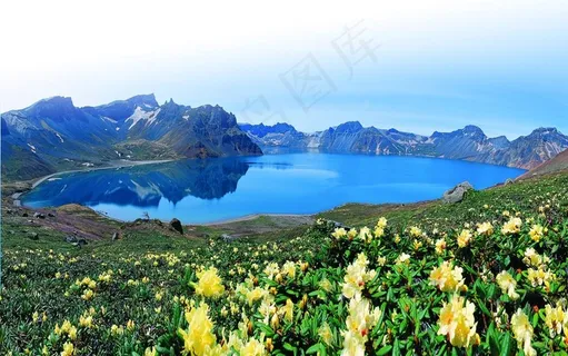 长白山天池(秋)图片 长白山天池(秋)图片