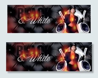 性感女郎黑色皮纹背景酒吧音乐会图片