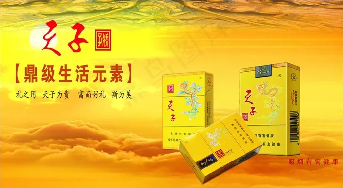 天子图片(210X297)cdr矢量模版下载
