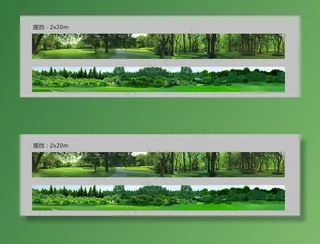绿色围挡图片