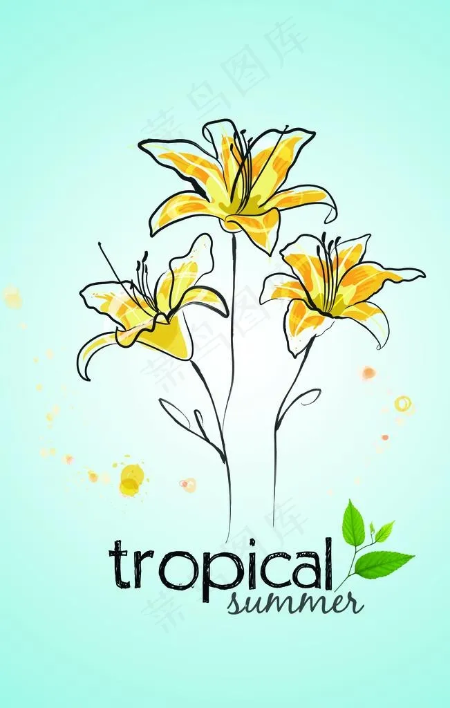 装饰画图片psd模版下载