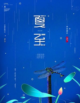 夏至海报图片
