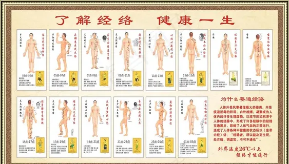 十二经络 经络养生图片 十二经络 经络养生图片