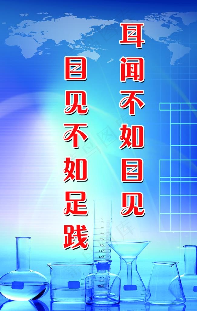 校园文化 化学标语图片(2268X3402(DPI:72))psd模版下载
