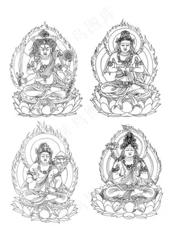 彩绘唐卡图片 彩绘唐卡图片