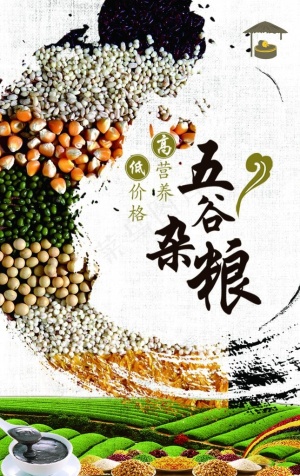 五谷杂粮海报图片