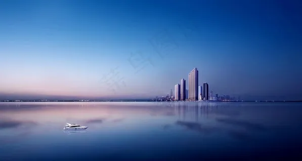 地产 城市 江景图片