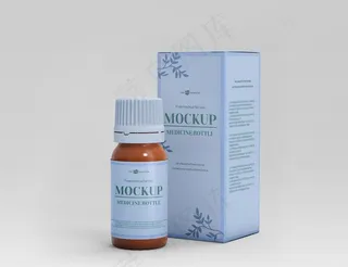 药瓶样机图片