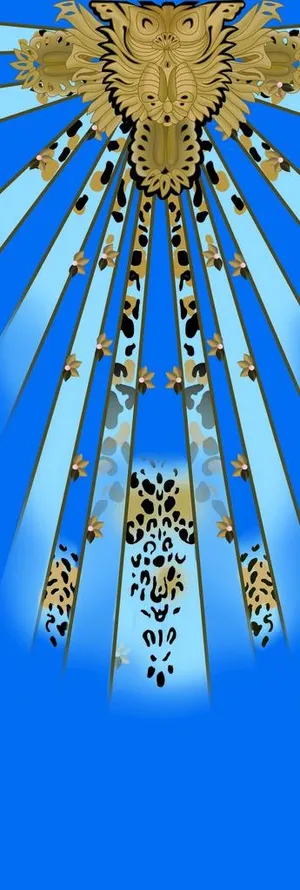 定位花 裙子花 数码印花图片