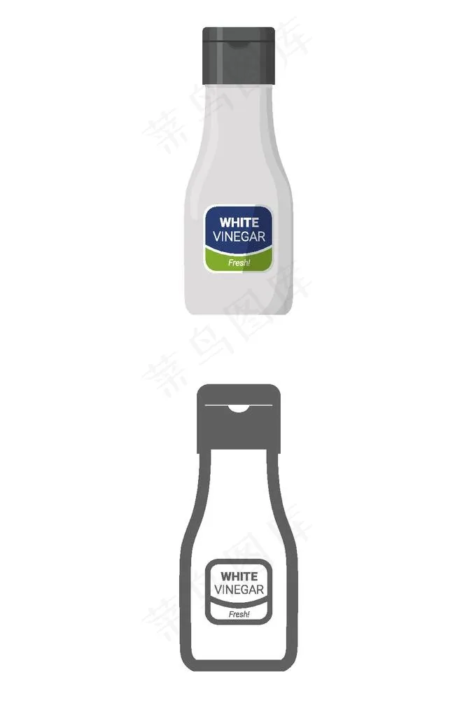 手绘酱料图片ai矢量模版下载