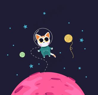 手绘猫图片 手绘猫图片