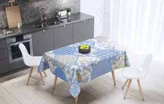 餐桌布样机图片