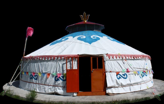 蒙古菜鸟图库片