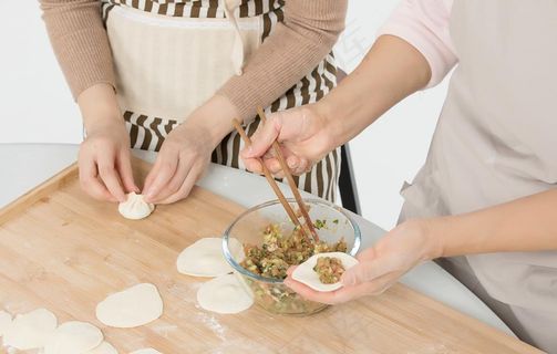 包饺子图片 包饺子图片