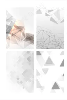 白色商务科技感psd分层背景图片