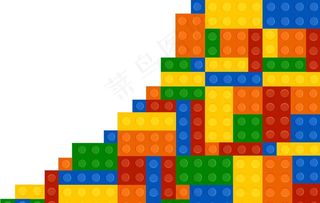 乐高积木背景图片