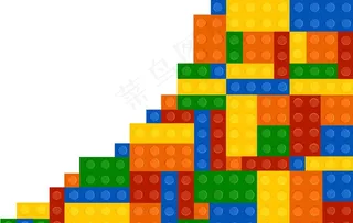 乐高积木背景图片