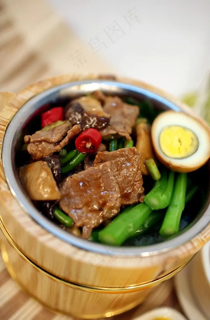 木桶饭图片