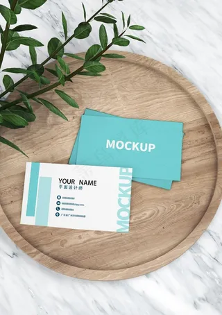 卡片名片样机图片