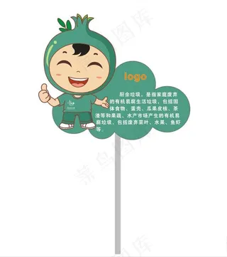 垃圾分类草坪牌5图片