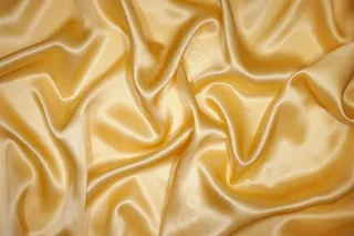 布纹 金黄色绸缎图片